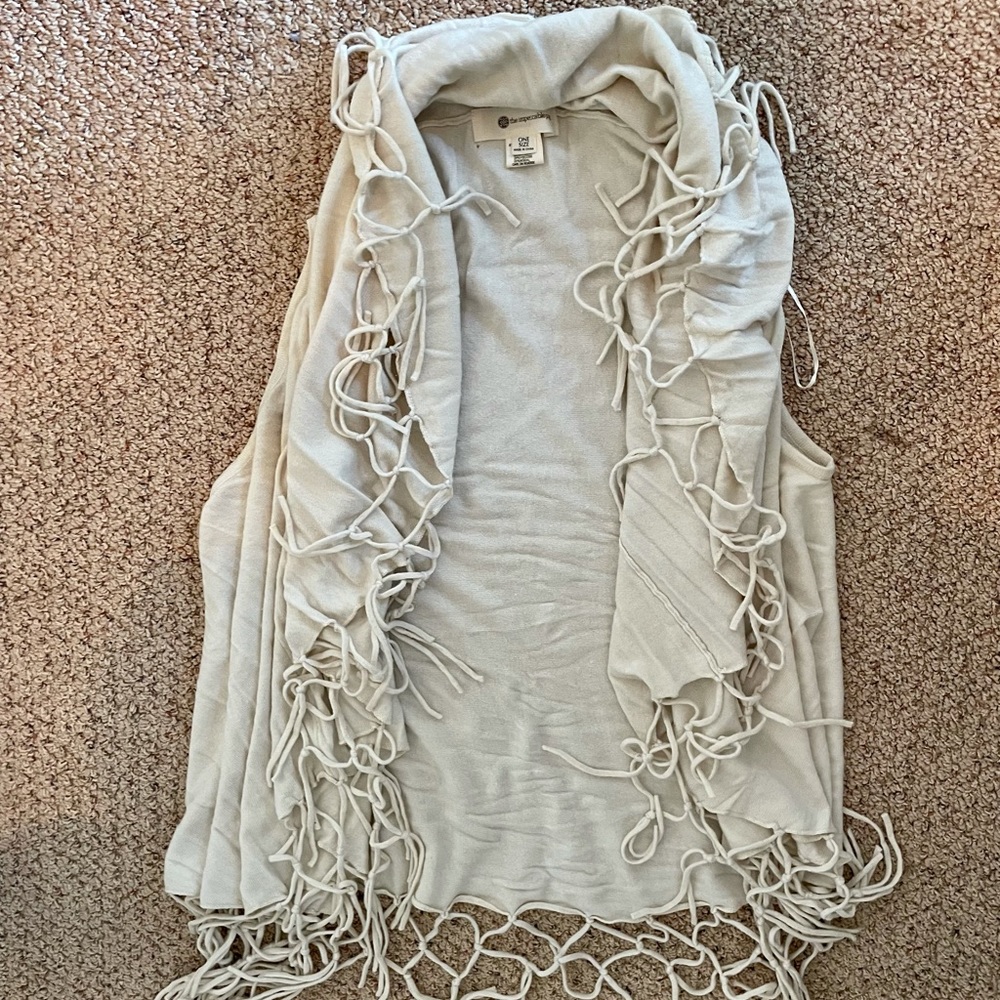 Cute Vest With Pretty Fringe